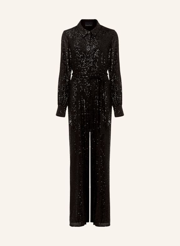 Phase Eight Jumpsuit ALESSANDRA with sequins BLACK