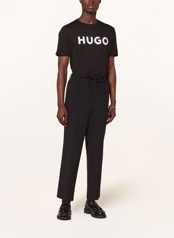 HUGO T-shirt DULIVIO ZWART