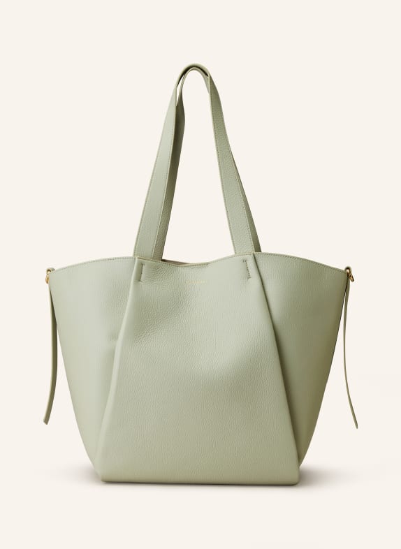 COCCINELLE Shopper with pouch LIGHT GREEN