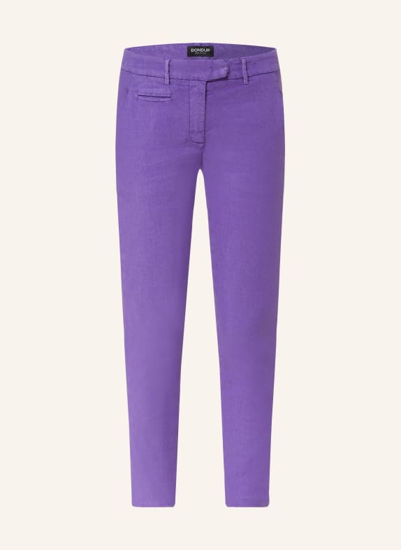 Dondup Trousers PERFECT-SLIM PURPLE