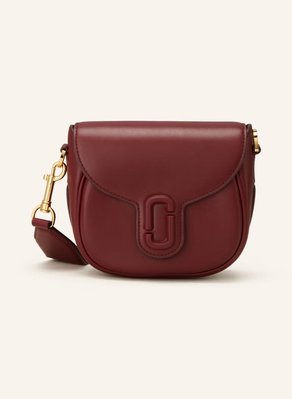 MARC JACOBS Crossbody bag THE SMALL SADDLE DARK RED