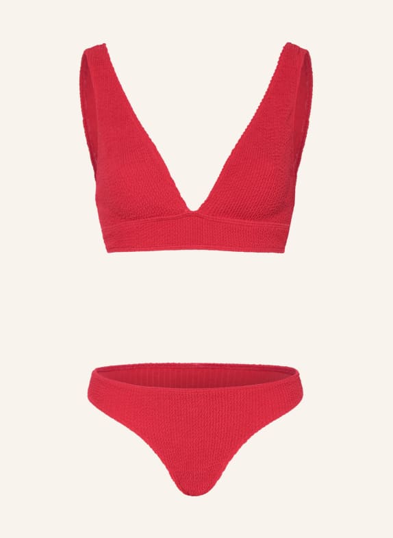 sorbet island Bralette bikini AQUA RED