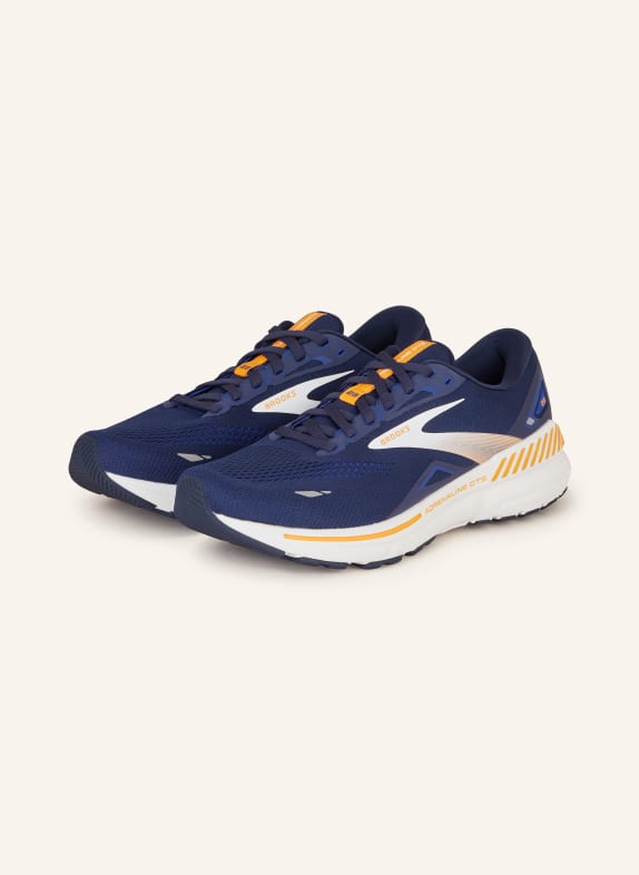 BROOKS Running shoes ADRENALINE GTS 23 DARK BLUE/ ORANGE