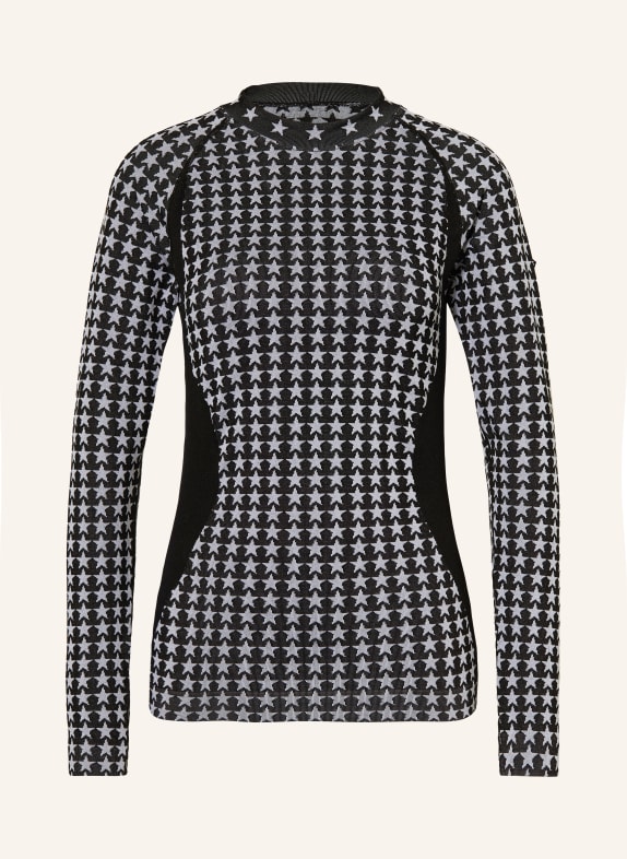 GOLDBERGH Funktionswäsche-Shirt STARLET SCHWARZ/ WEISS
