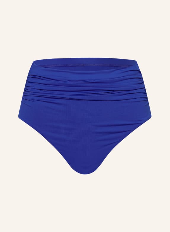 LAUREN RALPH LAUREN High-waist bikini bottoms BEACH CLUB SOLIDS BLUE