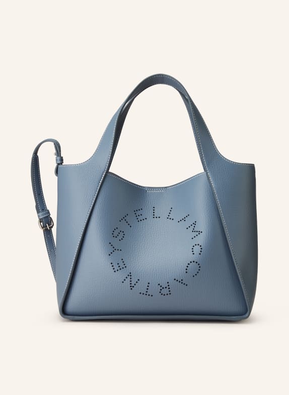 STELLA McCARTNEY Handbag with pouch BLUE GRAY