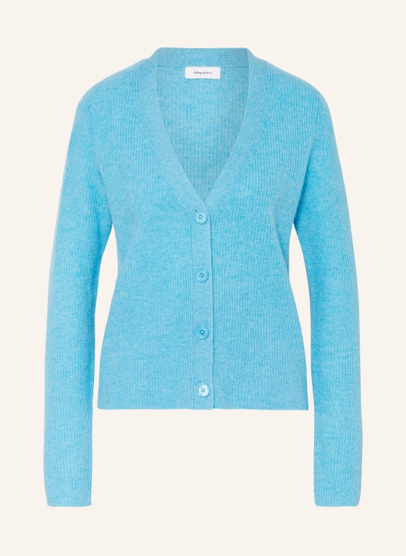 darling harbour Cashmere cardigan TURQUOISE