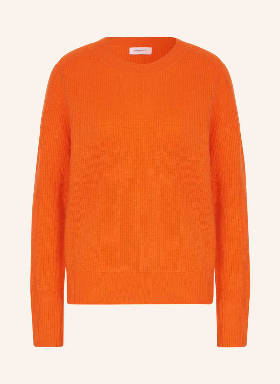 darling harbour Cashmere-Pullover PAPAYA