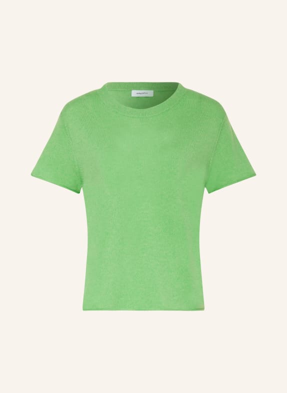 darling harbour Knit shirt in cashmere apfelgrün