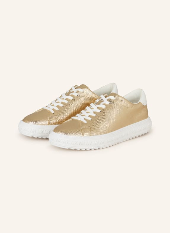 MICHAEL KORS Sneakersy GROVE 740 PALE GOLD