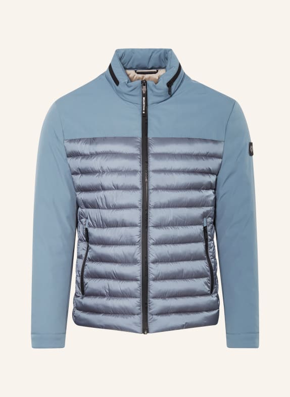 MILESTONE Quilted jacket MSRAY with SORONA® AURA insulation BLUE GRAY