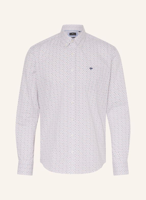 FYNCH-HATTON Shirt regular fit WHITE/ BLUE/ RED