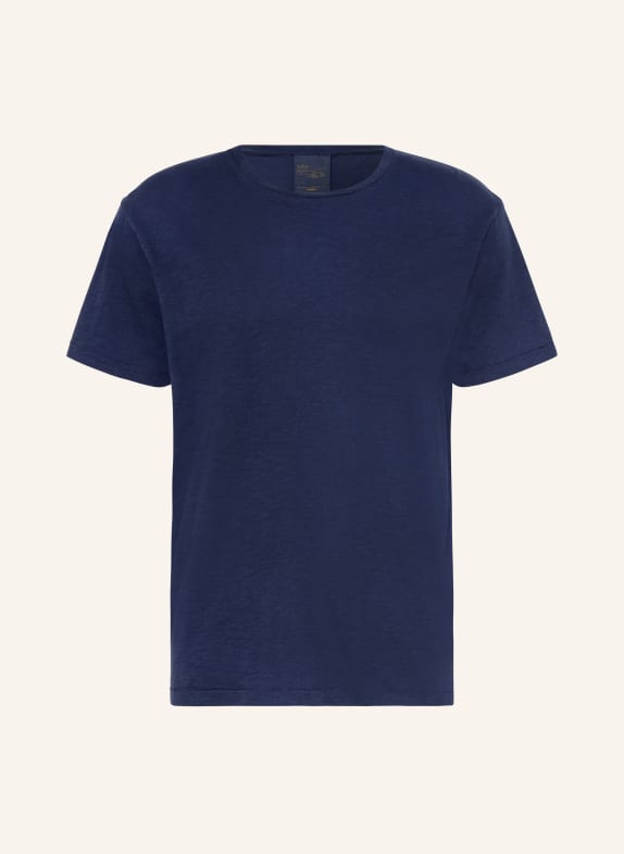 Nudie Jeans T-shirt ROFFE DARK BLUE