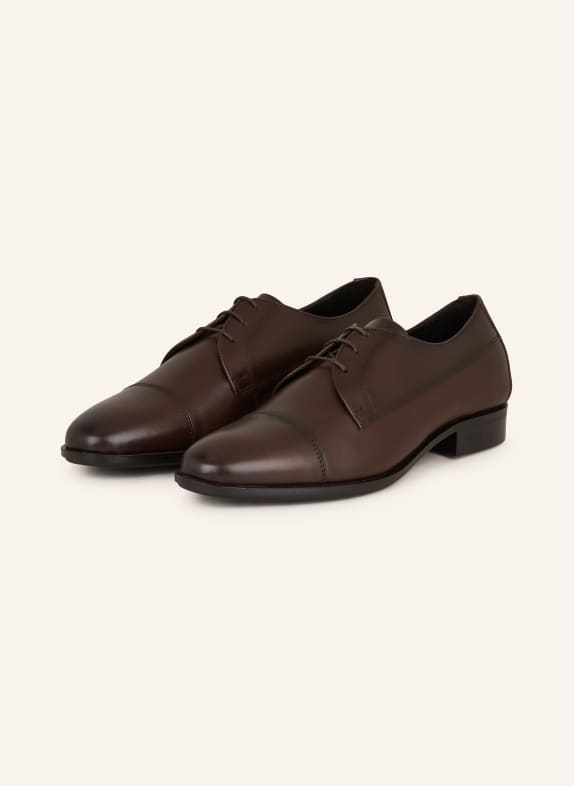 BOSS Lace-up shoes COLBY DARK BROWN