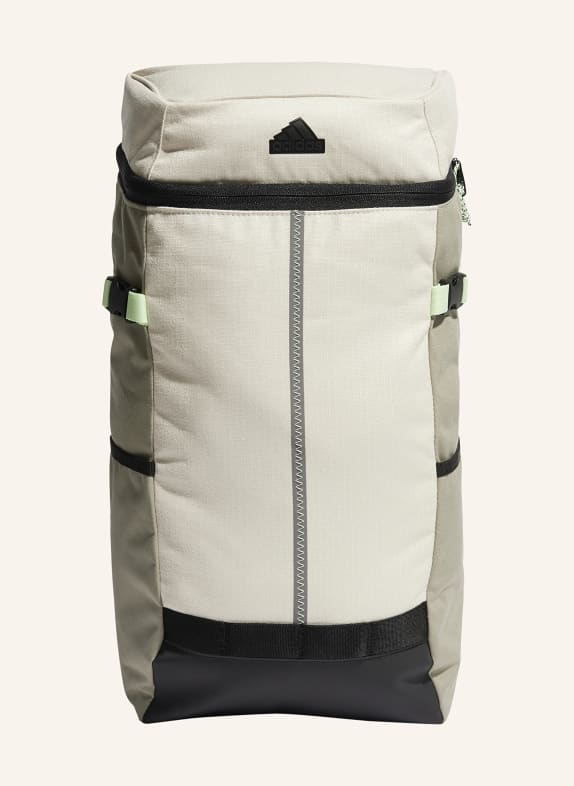 adidas Backpack 22.4 l with laptop compartment ECRU/ LIGHT GREEN