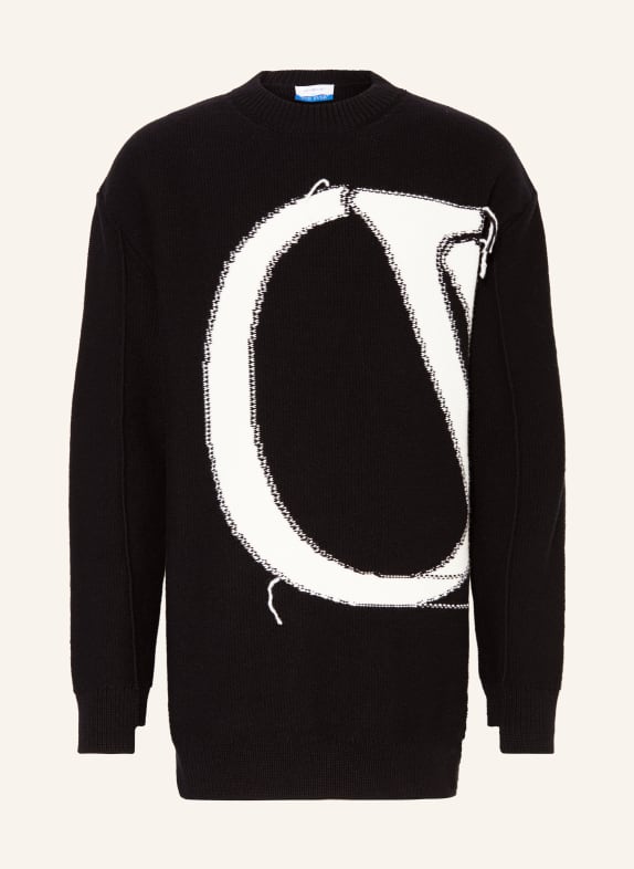 Off-White Sweater BLACK/ CREAM