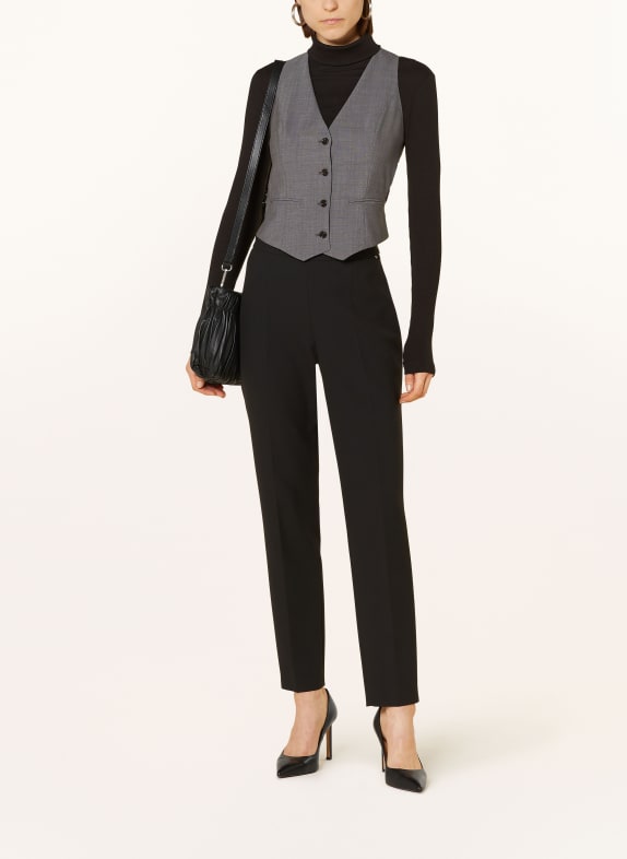BOSS Blazer vest JEGARO with cut-out GRAY