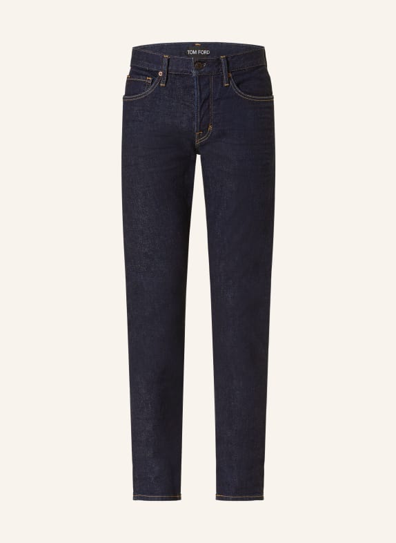 TOM FORD Jeansy slim fit HB800 BLUE