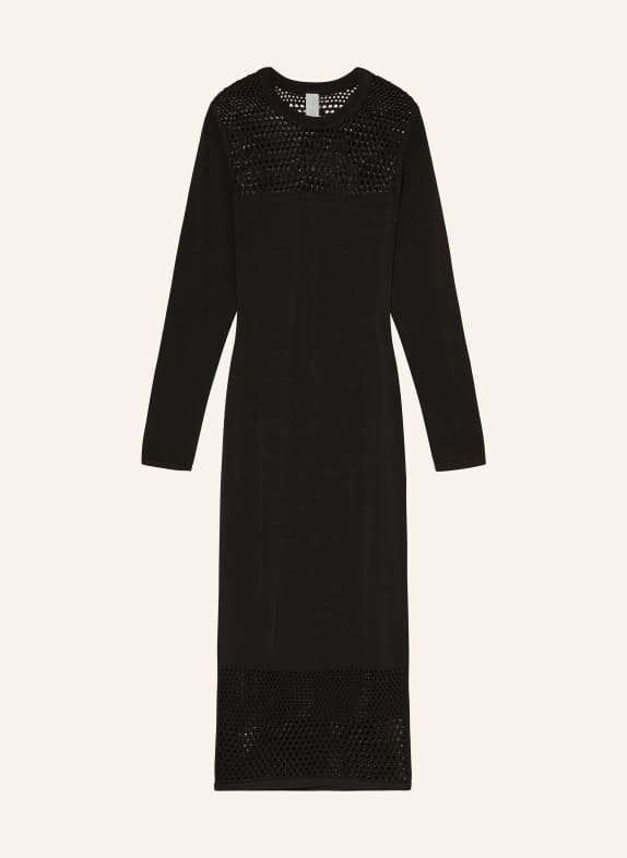 ULLI EHRLICH SPORTALM Knit dress BLACK