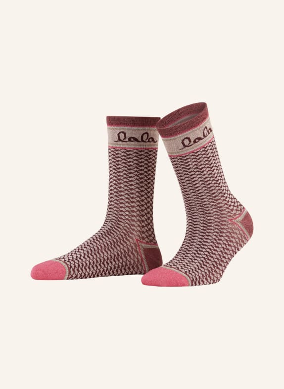 Lala Berlin Ponožky SILJA 26200 Pink