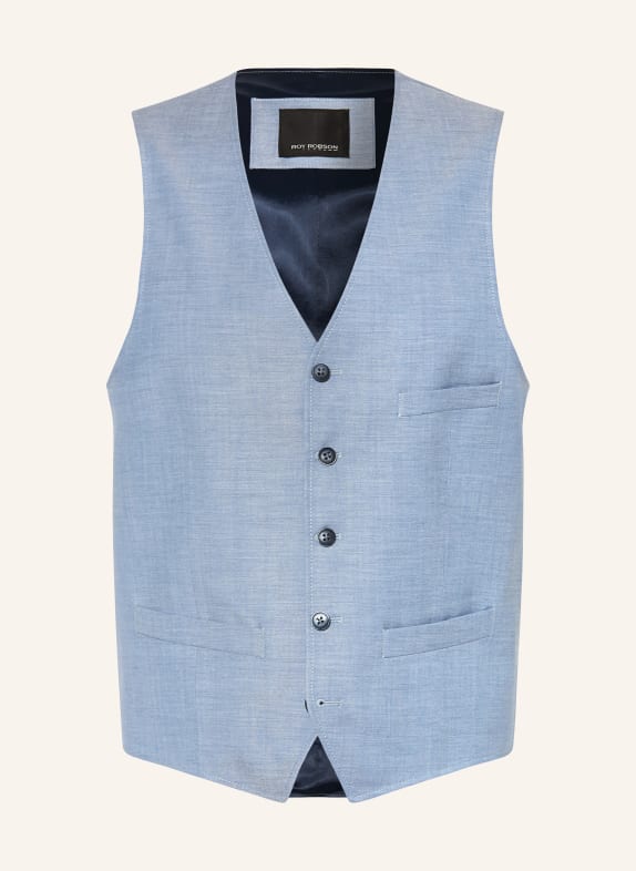 Roy Robson Suit vest slim fit A450 LIGHT/PASTEL BLUE