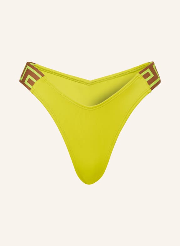 VERSACE Brazilian bikini bottoms YELLOW/ CAMEL/ NEON YELLOW