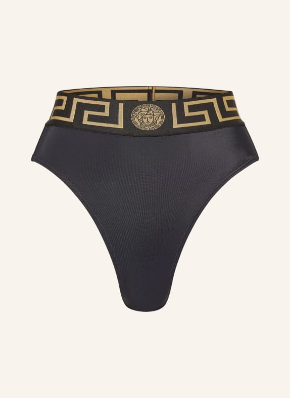 VERSACE Brazilian bikini bottoms BLACK/ GOLD