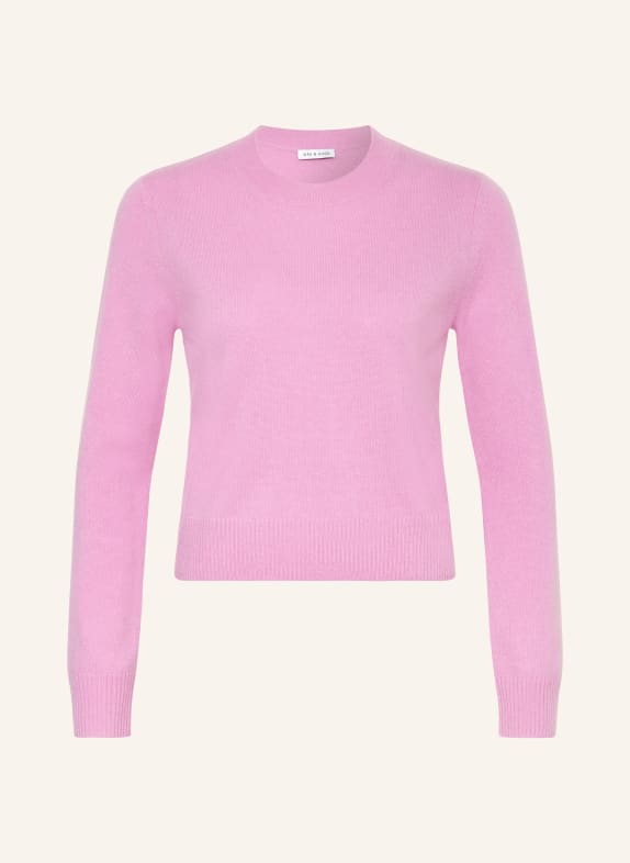 MRS & HUGS Cashmere-Pullover PINK/ ROSA