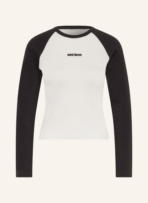 WRSTBHVR Long sleeve shirt VILA WHITE/ BLACK
