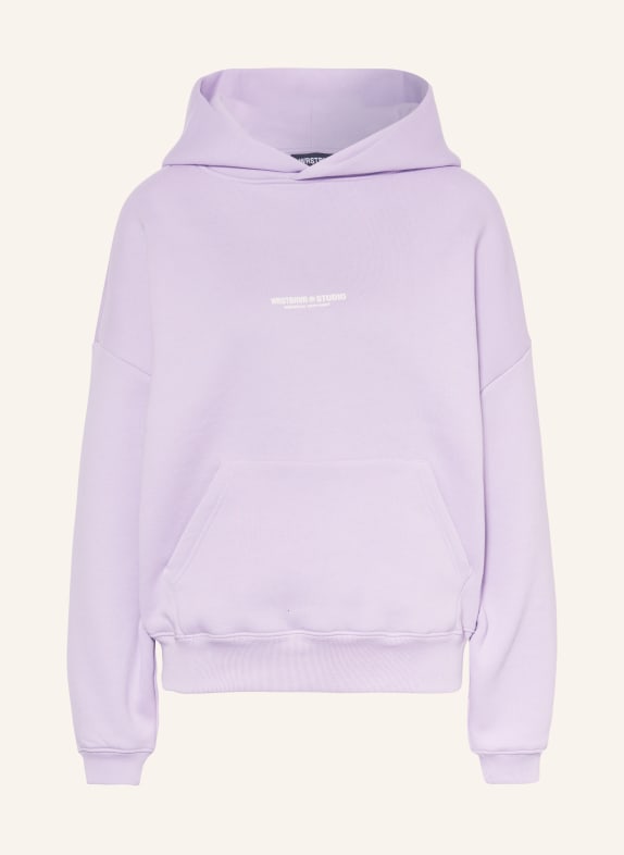 WRSTBHVR Hoodie MICAH HELLLILA/ WEISS