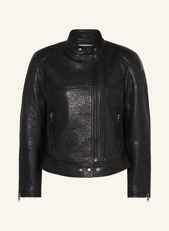 ENVELOPE 1976 Leather jacket BLACK