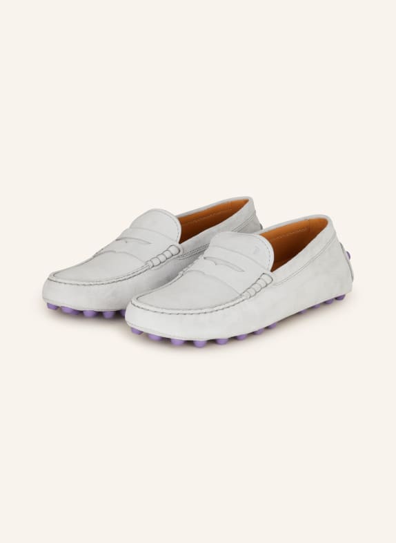 TOD'S Moccasins GOMMINO LIGHT GRAY