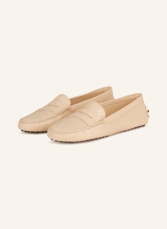 TOD'S Moccasins GOMMINI NUDE