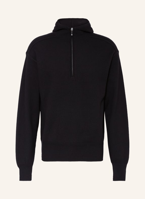 BURBERRY Knit hoodie BLACK