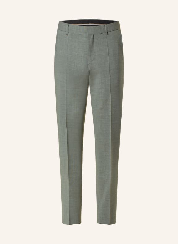 BOSS Suit trousers C-GENIUS slim fit 306 DARK GREEN