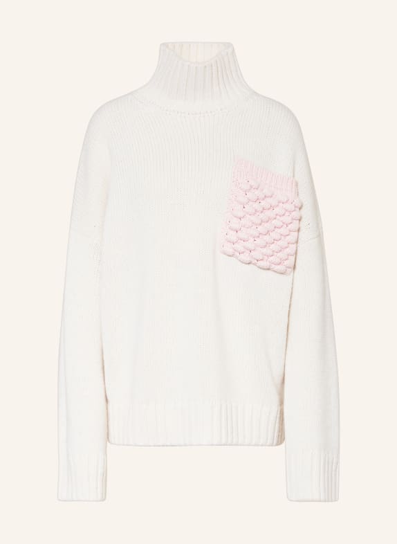 JW ANDERSON Sweater with alpaca CREAM/ PINK