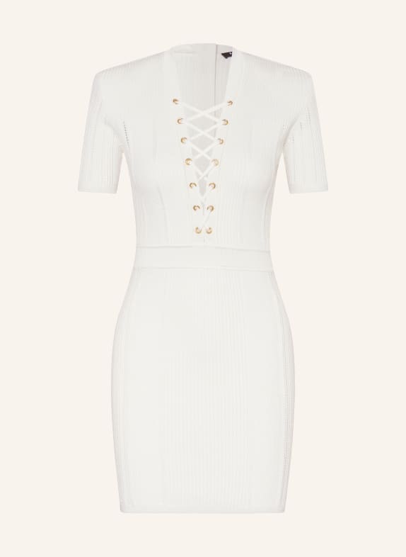 BALMAIN Knit dress WHITE