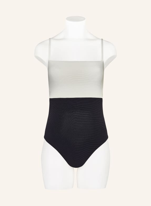 JETS Australia Badpak VERSA RIB ZWART / CRÈME
