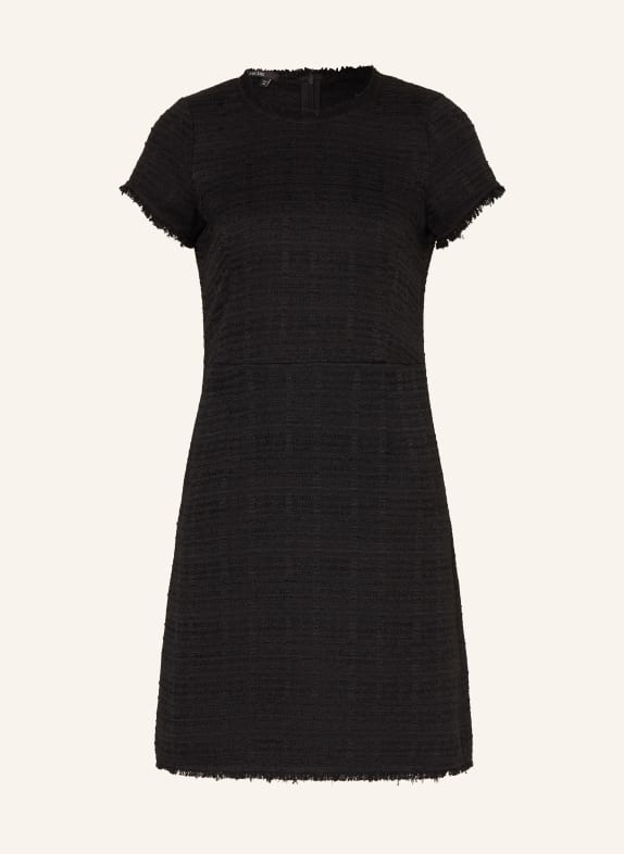 MARC AUREL Sheath dress made of bouclé BLACK