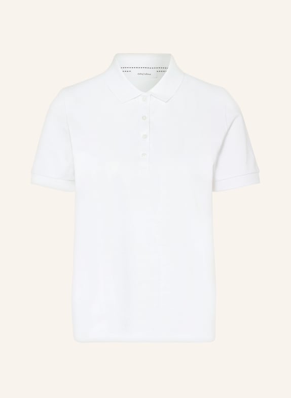 darling harbour Pique polo shirt WEISS