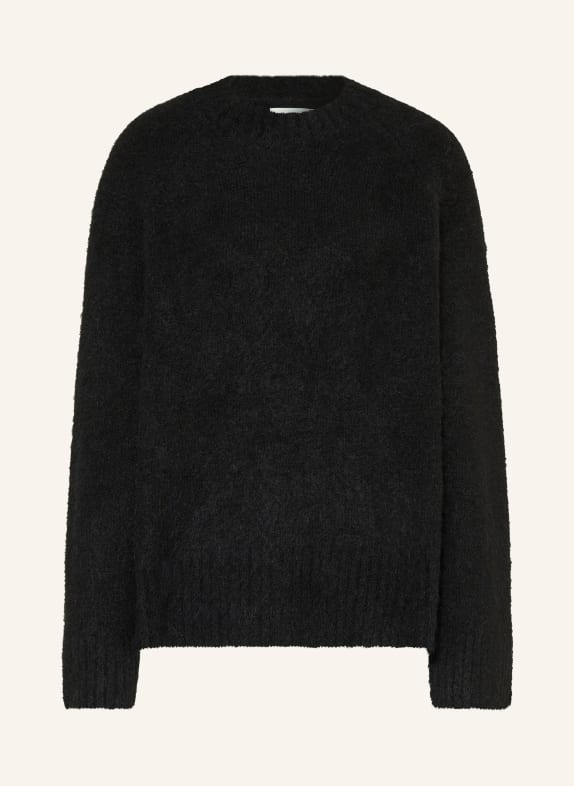HOLZWEILER Sweater FURE with alpaca BLACK