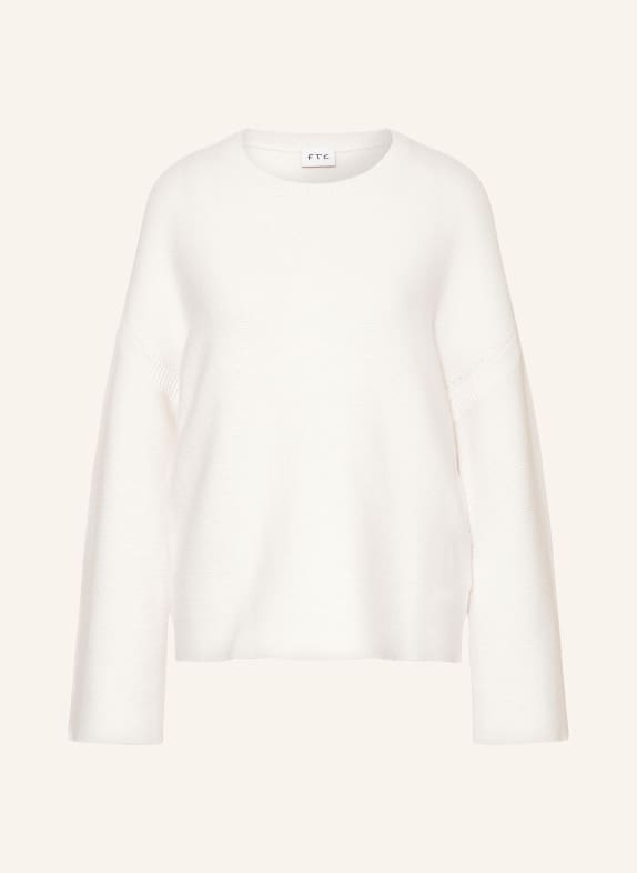 FTC CASHMERE Sweater with cashmere CREAM