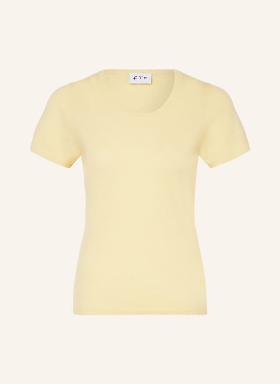 FTC CASHMERE Knit shirt in cashmere YELLOW
