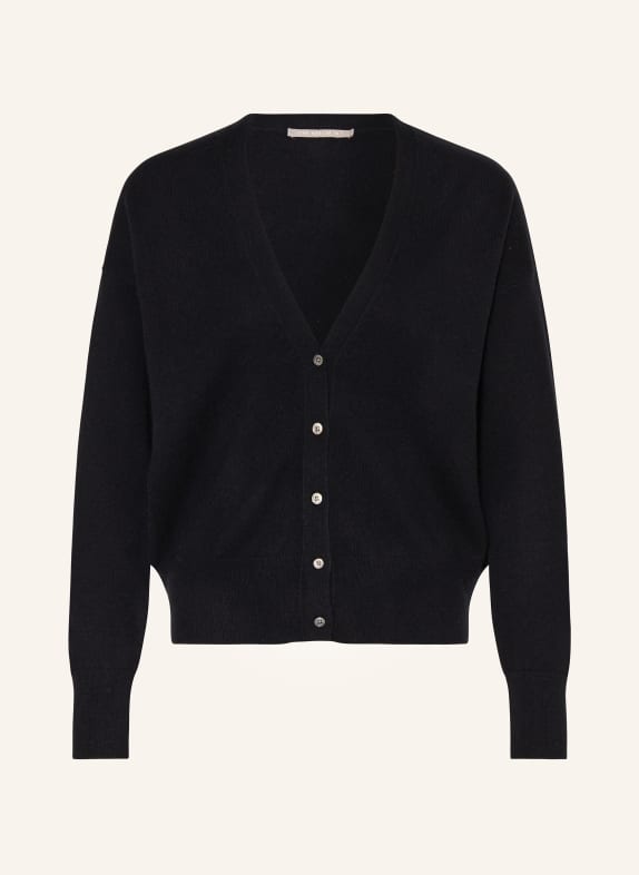 (THE MERCER) N.Y. Cropped cardigan in cashmere BLACK