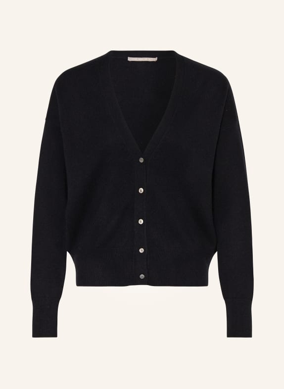 (THE MERCER) N.Y. Cropped-Strickjacke aus Cashmere SCHWARZ