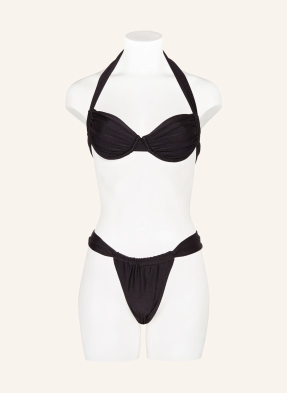JANTHEE Bikini top met beugels MADANA ZWART