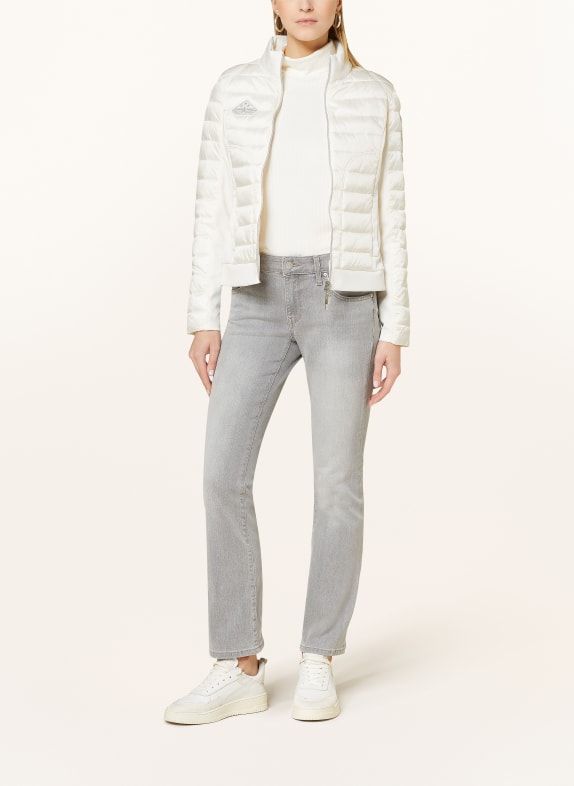 monari Steppjacke im Materialmix CREME