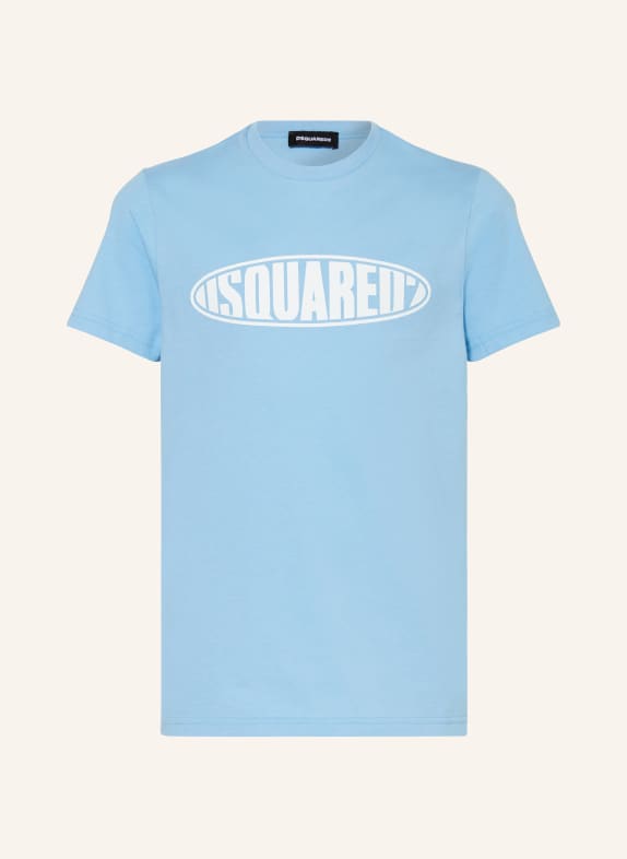DSQUARED2 T-Shirt HELLBLAU/ WEISS