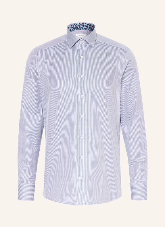 Stenströms Shirt slim fit DARK BLUE/ WHITE