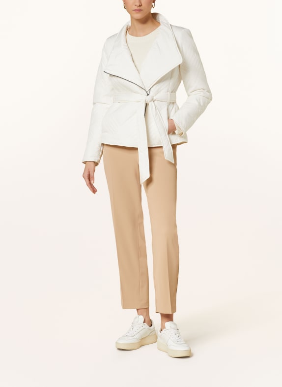 TED BAKER Quilted jacket ROSEMIA WHITE